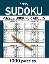 Easy Sudoku Puzzle Book For Adults 1000 Puzzles