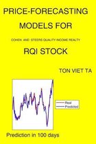 Price-Forecasting Models for Cohen and Steers Quality Income Realty RQI Stock