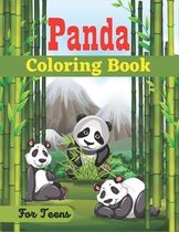 PANDA Coloring Book For Teens