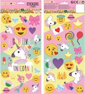 Phonicons Stickervel Junior 35,5 Cm Papier Roze 2-delig