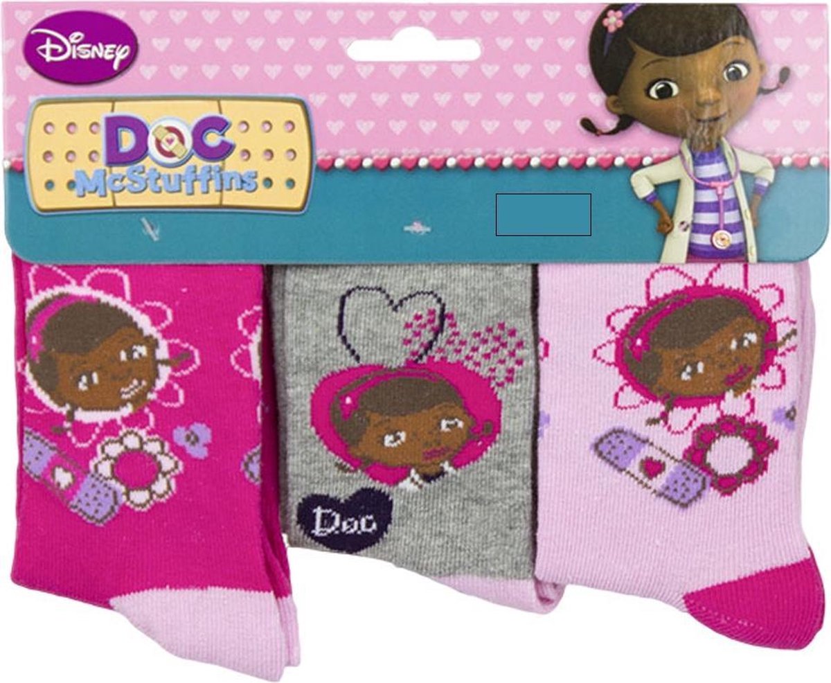 Disney Junior Doc McStuffins Sokken 3 Paar - 27/30