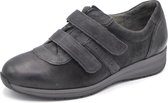 Durea Dames Klittenbandschoen 6169- 4549 Zwart - Wijdte K - Maat 4