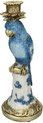 Bougeoir Oiseau Blue 36 cm