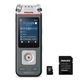 Philips DVT61132 VoiceTracer Audio recorder - 3MIC Stereo MP3/PCM - 24-bits/96 kHz - 8GB - Smartphone app Android/iOS - USB-C - Kleurendisplay - Accu - Incl. Philips micro SD 32 GB
