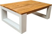 Wood4you - Salontafel New Orleans - Roasted wood  100Lx90Dx40H