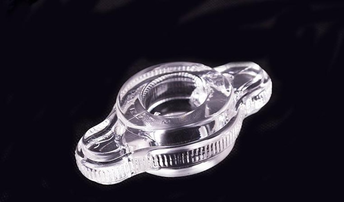 ZiZi - Turbo - Vibrerende Cockring met 2 bullet vibrators - Transparant