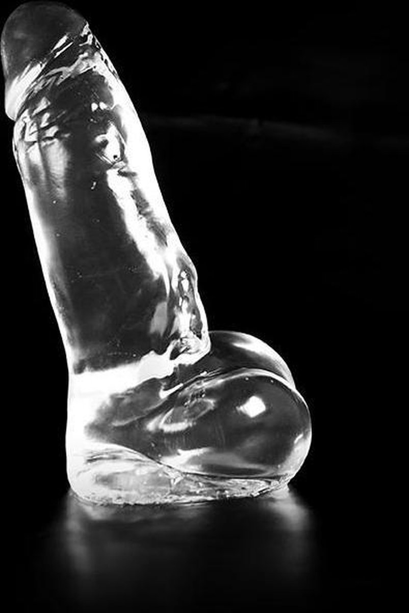 Dark Crystal Dildo 23,5 x 6,5 cm - transparant
