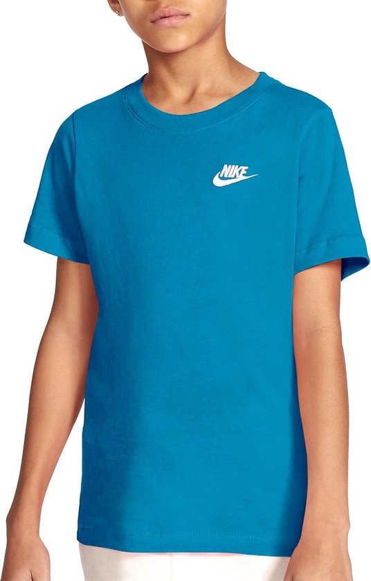 Nike T-shirt - Unisex - blauw | bol.