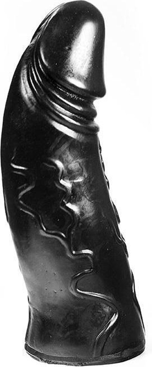 Dark Crystal XXL Dildo 38,5 x 12 cm - zwart