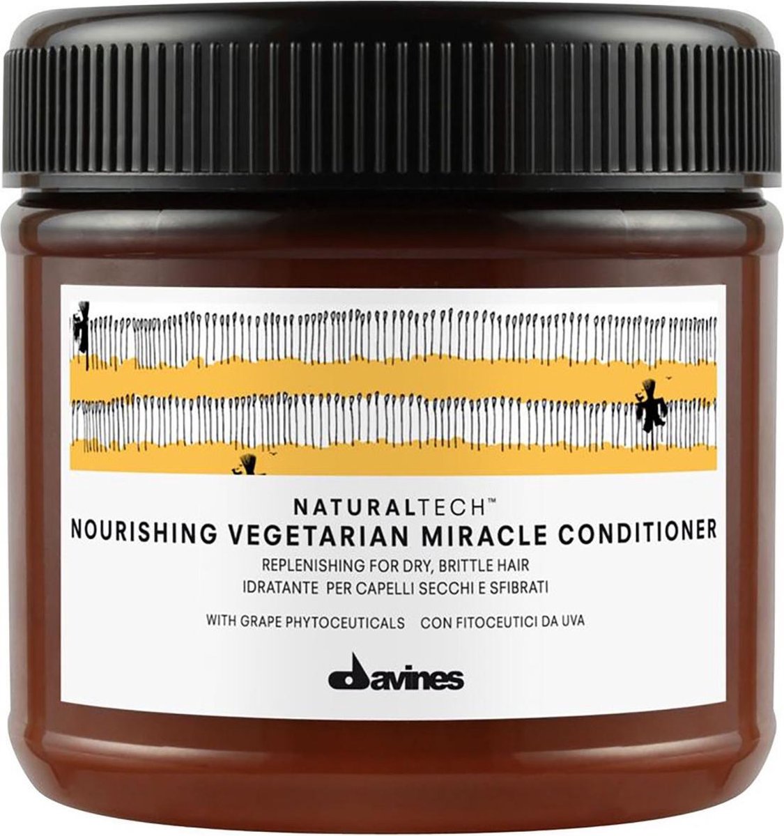 Davines Nourishing Vegetarian Miracle Conditioner 250 ml - Conditioner voor ieder haartype