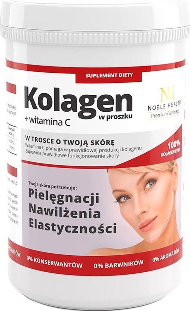 Noble Health - Premium Wellness Collagen Powder + Vitamin C 100G