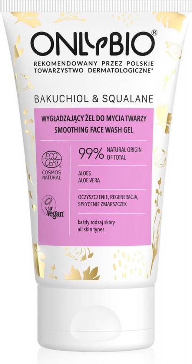 Onlybio - Bakuchiol&Squalane Smoothing Face Wash Gel Smoothing Gel