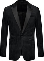 GENTS | Dinnerjacket velvet zwart Maat 98