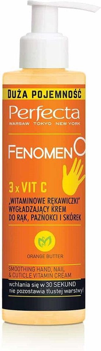 Perfecta - Phenomen C Vitamin Gloves Smoothing Hand Cream Claws And Scorek 195Ml