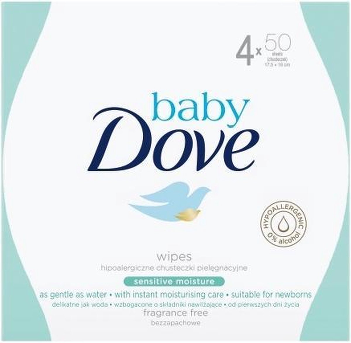 Dove - Baby Sensitive Moisture Wipes Moistened Wipes