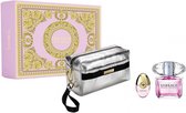 Versace - Bright Crystal EDT 90 ml + EDT 10 ml + Pouch - Giftset
