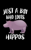 Just A Boy Who Loves Hippos