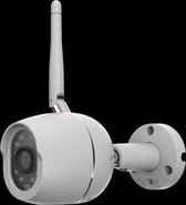 Chacon IPCAM-FE05 - Beveiligingscamera voor buiten - IP-camera - Wifi - Nachtzicht -1920x1080p - Werkt met Google Home en Alexa - Wit