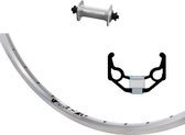 Kgs voorwiel 28 inch (622) zac19 zilver uitvalnaaf