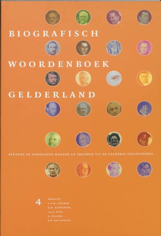 Cover van het boek 'Biografisch Woordenboek Gelderland / 4 / druk 1'