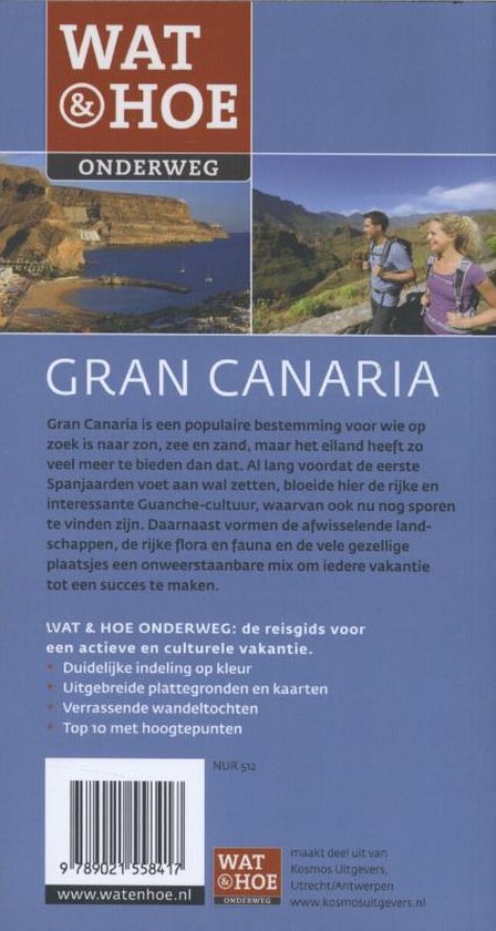 Wat & Hoe onderweg  -   Wat & Hoe Onderweg Gran Canaria - cover