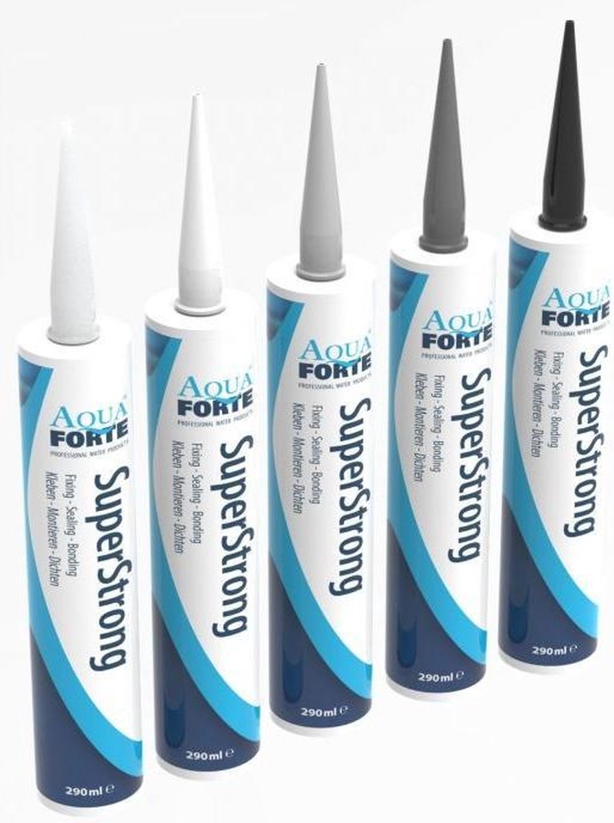AquaForte lijm SuperStrong | antraciet