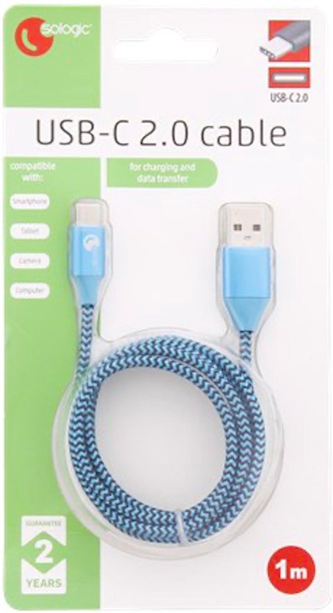 Sologic datakabel USB-C 2.0 | bol.com