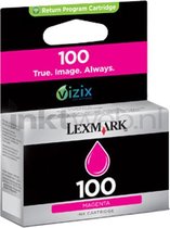 Lexmark 100A standaard magenta inktcartridge