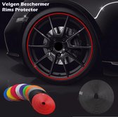 Velgen Beschermer - Wielbescherming - 8 Meter - Universeel - Zwart