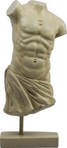 Authentic Models Sculptuur 'Romeinse Mannelijke Torso' - Borstbeeld - 32 cm hoog