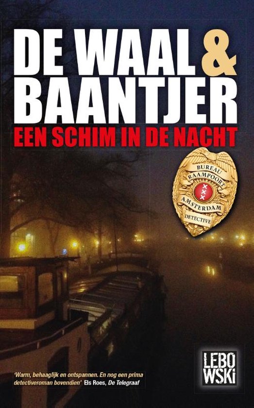 Boek cover De Waal & Baantjer 12 -   Een schim in de nacht van Simon de Waal (Paperback)