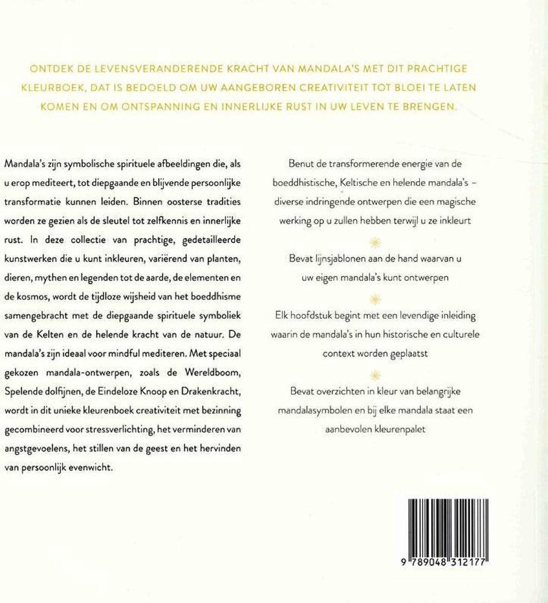 Het mindful mandala kleurboek — afbeelding 2