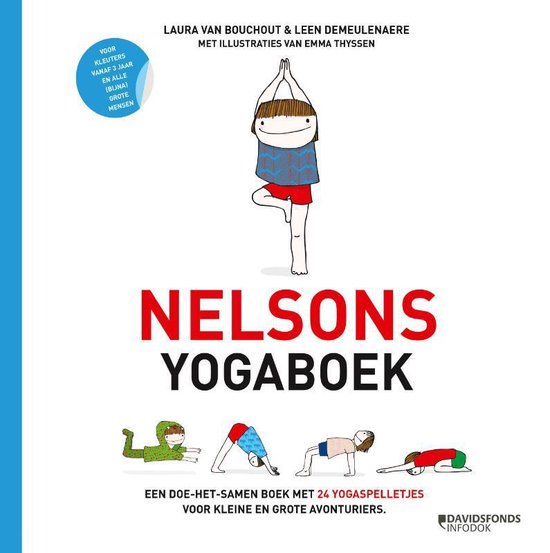 Boek cover Nelsons yogaboek van Leen Demeulenaere (Hardcover)
