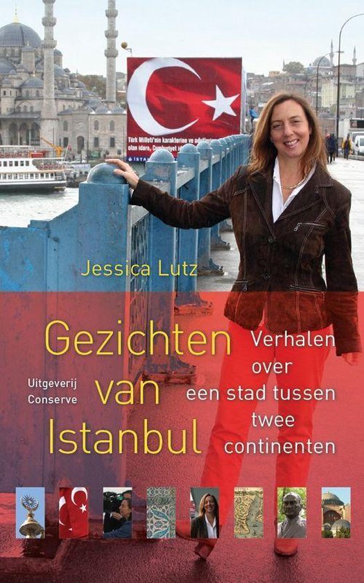 Cover van het boek 'Gezichten van Istanbul' van J. Lutz