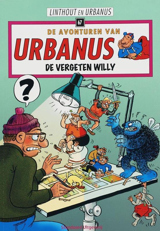 Cover van het boek 'De vergeten Willy' van W. Linthout en  Urbanus