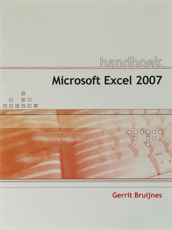 Cover van het boek 'Handboek Excel 2007 NL' van G. Bruijnes