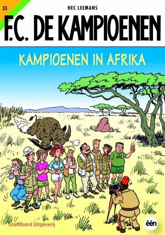9789002216299 - F.C. De Kampioenen 33 - Kampioenen in Afrika