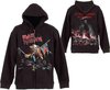 Iron Maiden Vest met capuchon -S- Scuffed Trooper Zwart