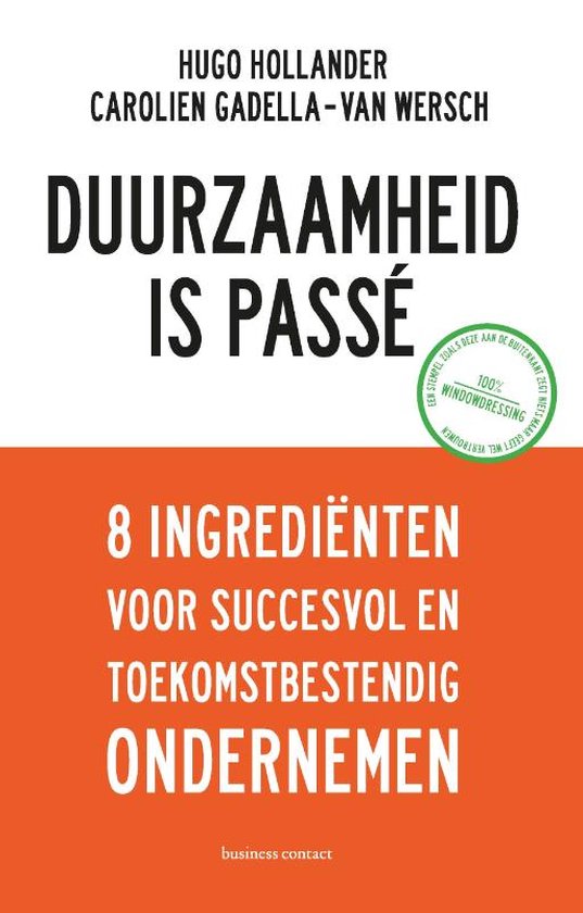 Duurzaamheid is passé - cover