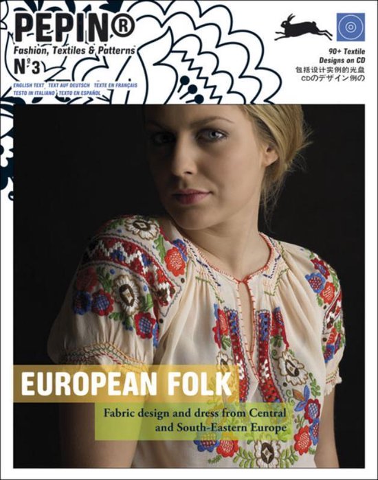 Pepin Press design book  -  Pepin European Folk - cover