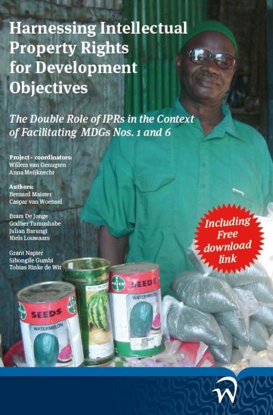 Cover van het boek 'Harnessing intellectual property rights for development objectives' van Bernard Maister