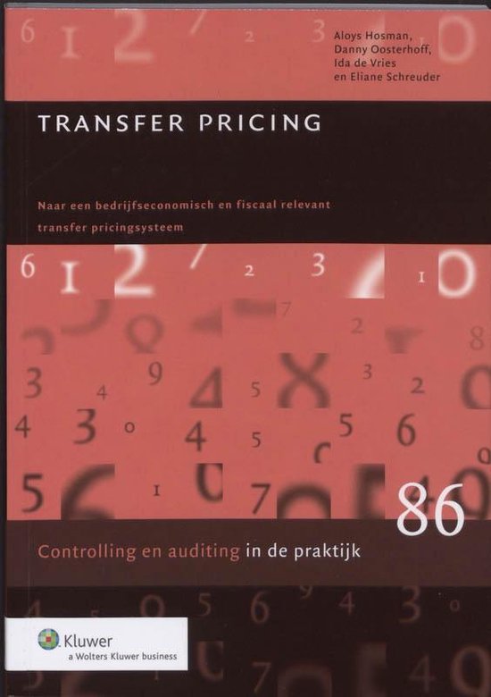 Controlling & auditing in de praktijk 86 -   Transfer pricing