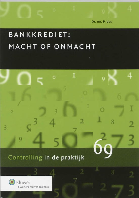 Cover van het boek 'Bankkrediet, macht en onmacht / druk 1' van Paul Vos