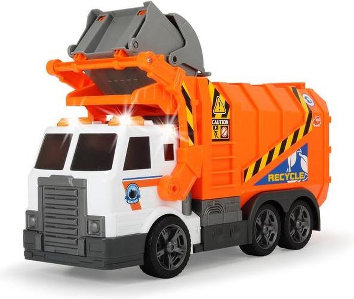 Dickie Toys Vuilniswagen - 46 cm - Geluid & Licht - Speelgoedvoertuig — afbeelding 21