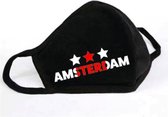 GetGlitterBaby - Katoen Mondkapje / Wasbaar Mondmasker - Logo Amsterdam / AJAX xxx