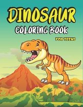 Dinosaur Coloring Book for Teens