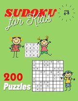 200 Puzzles Sudoku for Kids Ages 4-8