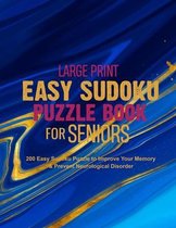 Large Print Easy Sudoku Puzzle Book for Seniors