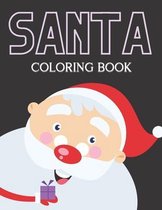 santa coloring book