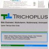 TRICHOPLUS - haarvitamine voedingssupplement - 60 capsules - Werkt zeer goed tegen haaruitval - voor mannen en vrouwen